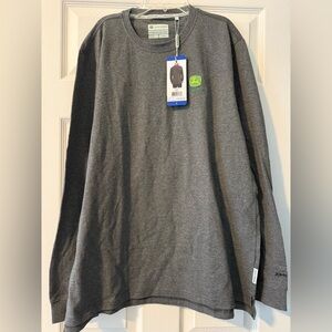 NWT John Deere Dark Gray Long Sleeve Tee